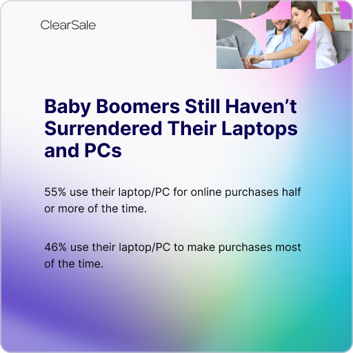 Baby Boomers Still Haven't Surrendered Their Laptops and PCs